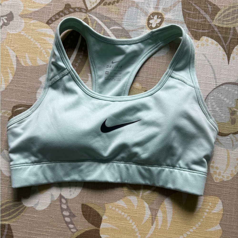 Mint Nike sports bra